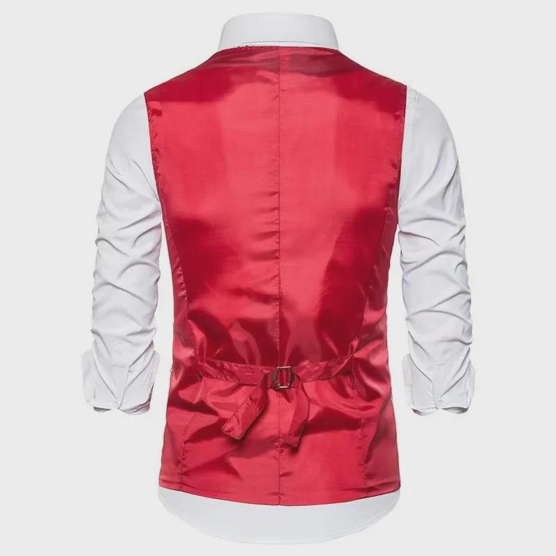 Мужской жилет для выступлений с пайетками для ведущих и ведущих