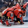 Mechanical Dog Figure Doll Cartoon Anime Bulldog Joint Movable Cute Pet Tide Play Office Model Car Ornament Gift Kids Funny Toy