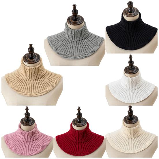 Fake Collar Scarf Quick-Drying Thickened Warm Fake Collar Scarf Winter Decorative Warm Neckwear Layering