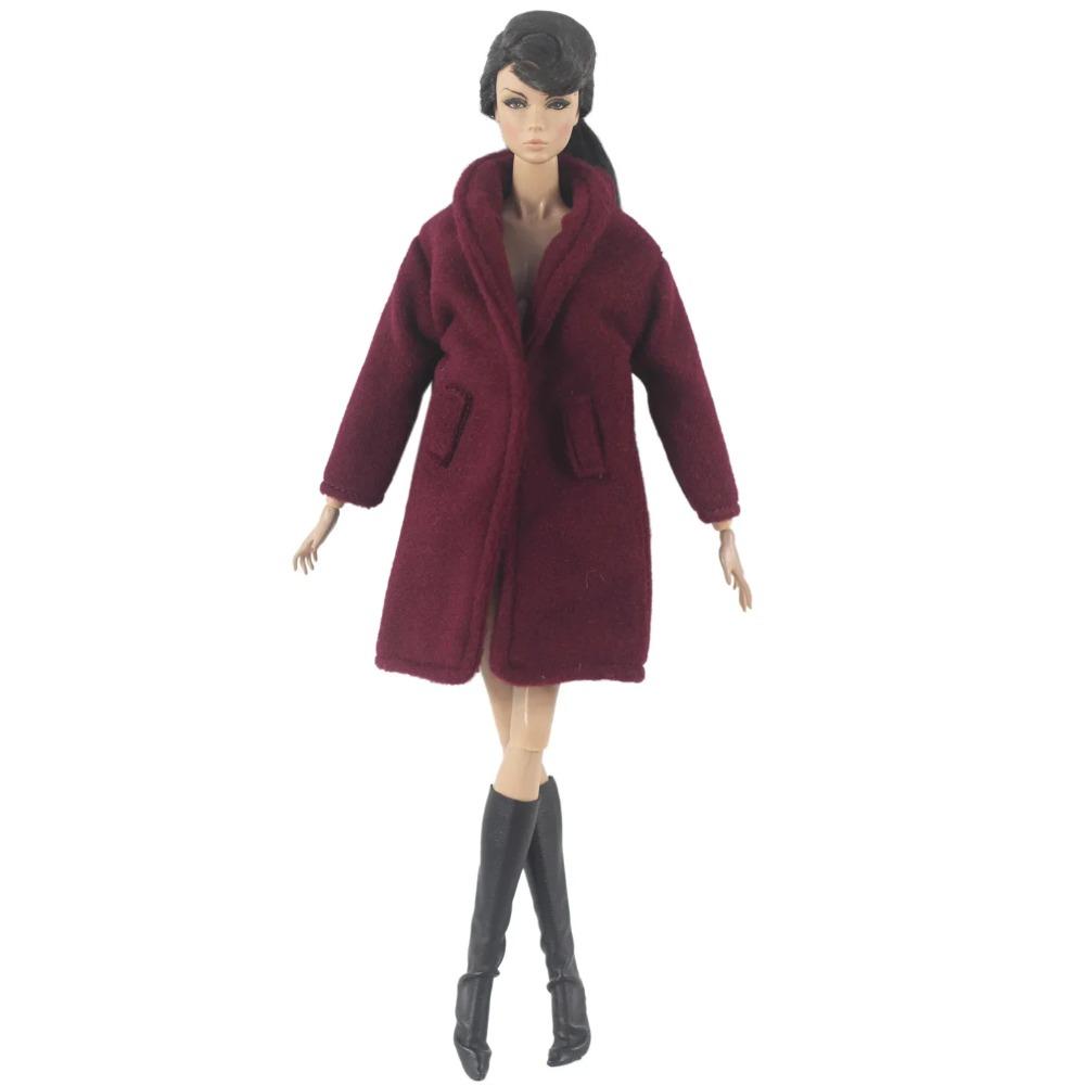 Ручная работа BABI CLOTHES Шерстяное пальто Наряд для кук 11,5 дюйма 30 см одежда bjd Много стилей Подарки для аксессуаров кукол #02