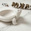 Настольный поднос для мелочей 3D-печатный поднос-черепаха для хранения, Декоративный лоток для ювелирных изделий, ожерелий, Кольца из прочной ПЛА-смолы, Креативный органайзер для гостиной, спальни