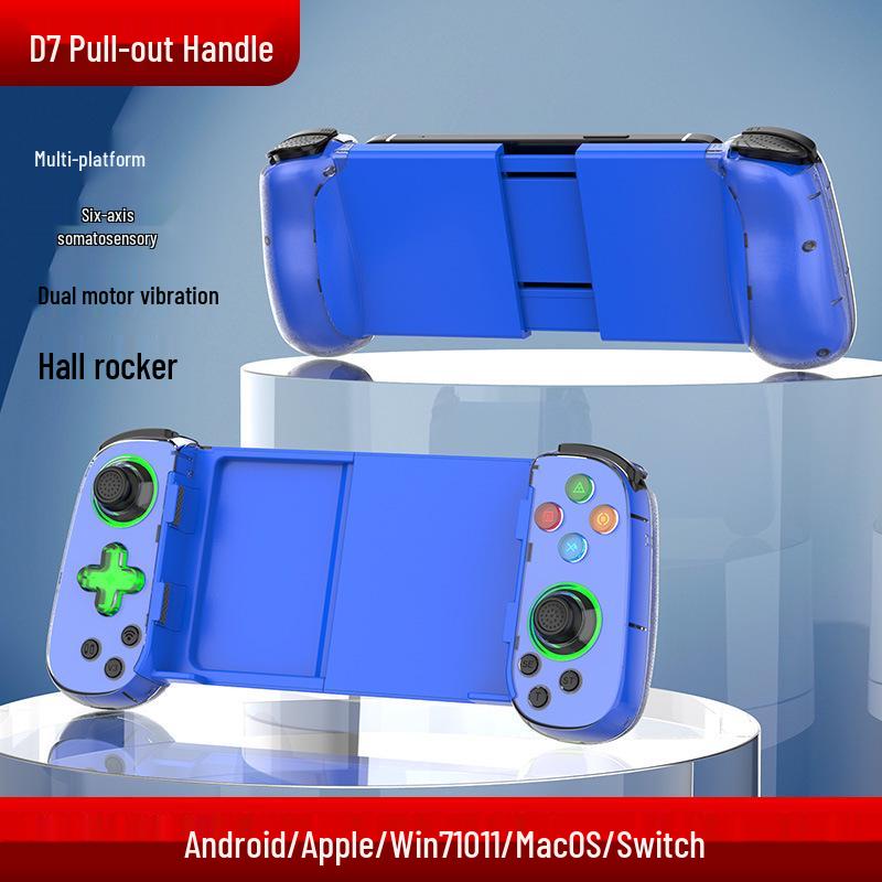Беспроводной Bluetooth-геймпад D7 с подсветкой для Android и Switch