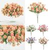 Elegant Artificial Hydrangea Bouquet With High Realistic Appearance For Home Decor