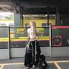 Женские хип-хоп широкие брюки с клапаном на ягодицах - Свободные, стройнящие, драпирующиеся, повседневные, стиль "швабра"