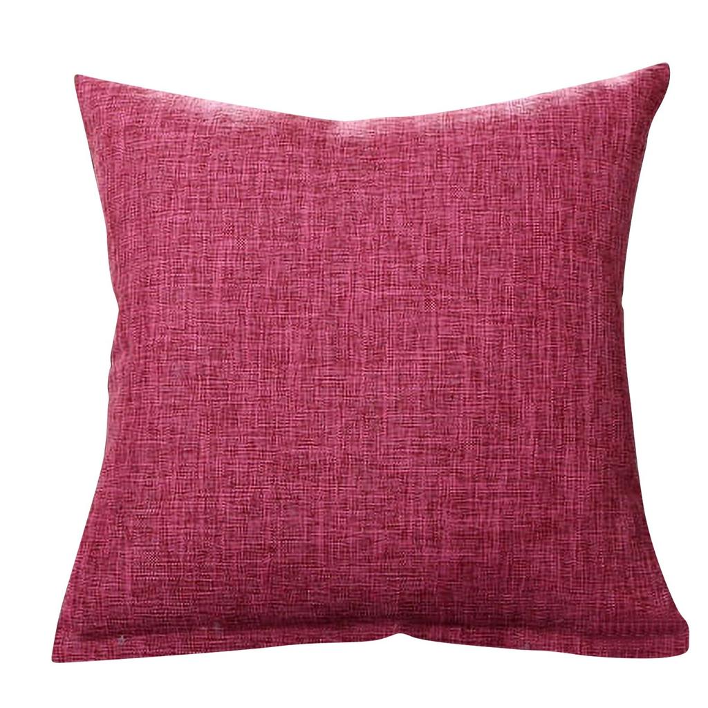 55 * 55 см Чехол для подушки Домашняя утолщенная льняная наволочка, диванная подушка, мягкая подушка для изголовья кровати