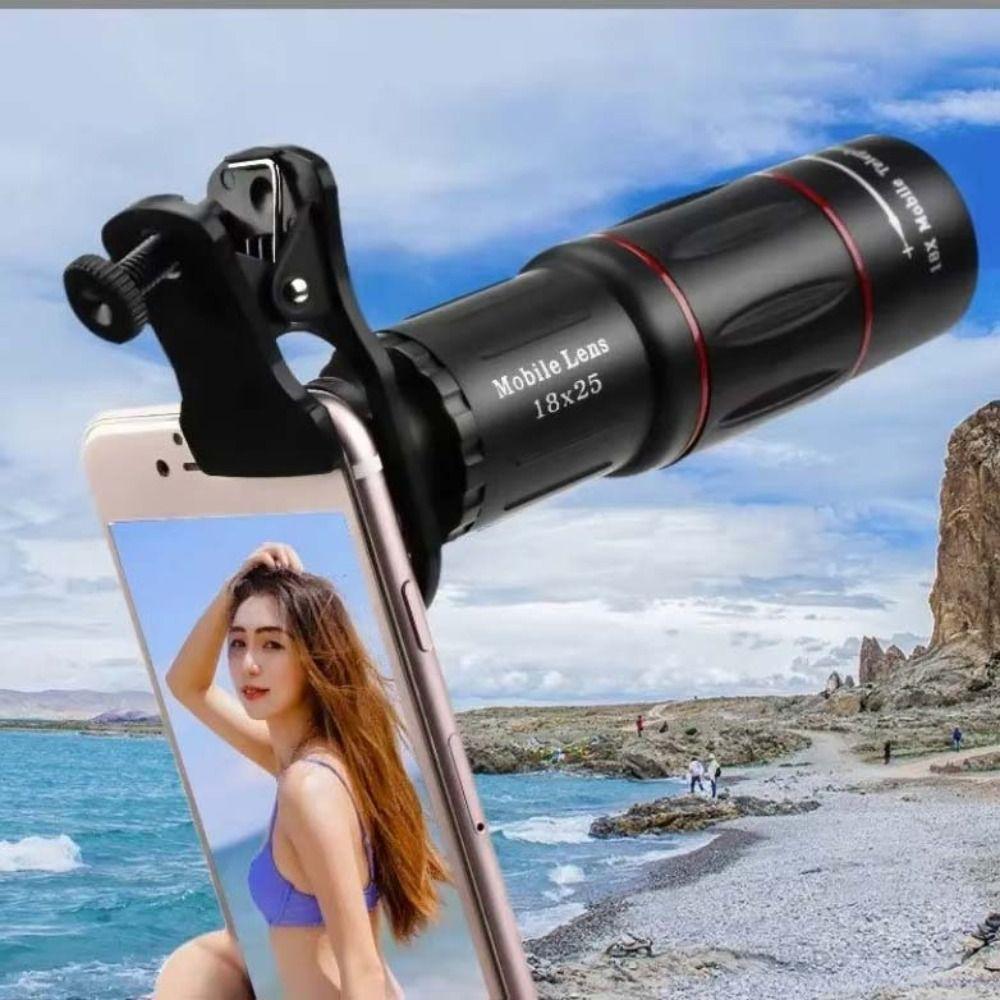 18 Times Zoom Camera Lens External Mobile Phone Camera Telescope Concert