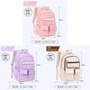 Oxford Cloth Junior School Backpack For Girls With Breathable And Lightweight Design