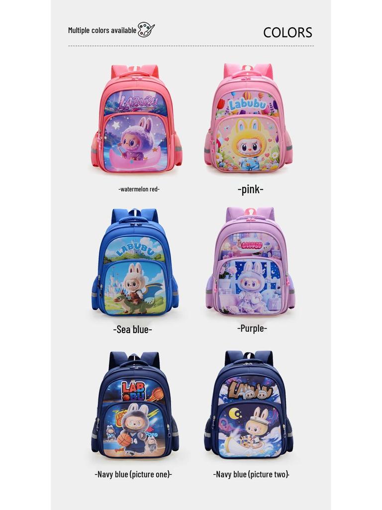 Lightweight Cartoon Backpack for Kids 3-6: Cute and Comfortable Schoolbag for Boys and Girls