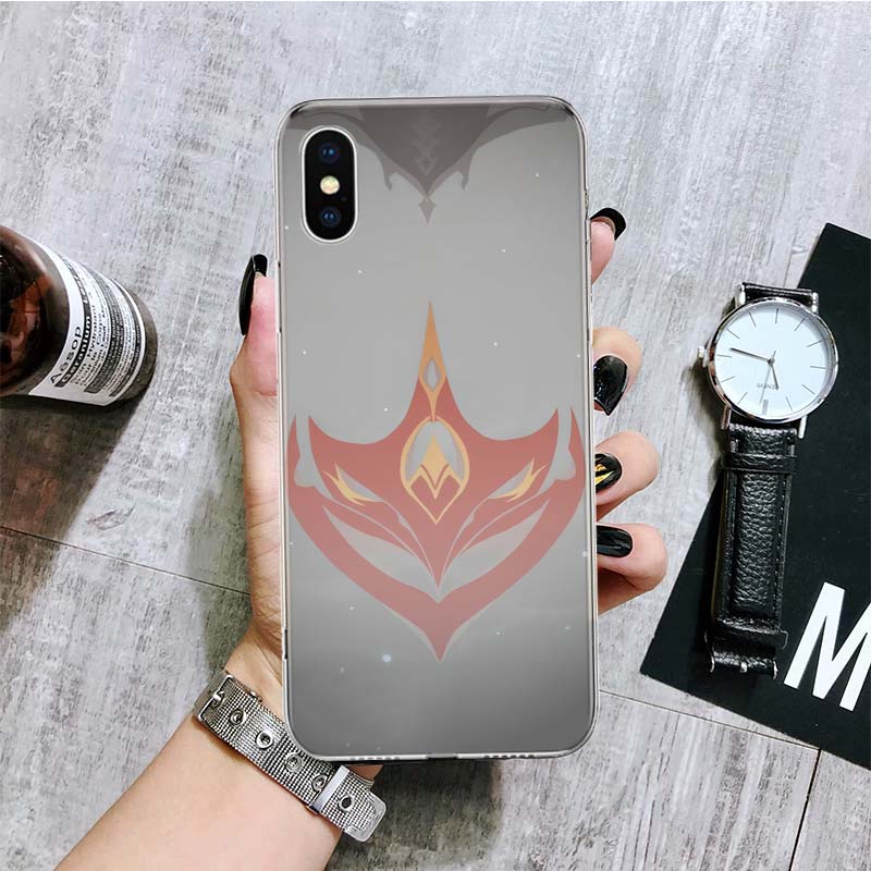 Чехол для телефона Game Genshin Impact для iPhone 11 12 13 14 Pro XS XR X Max 7 8 6 6S Plus Mini + 5 SE с рисунком по индивидуальному заказу