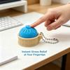 3D-печатная игрушка-антистресс «Пельмень», игрушка-баоцзы с шариковой цепочкой для снятия тревоги и стресса у офисных работников, настольная игрушка