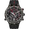Timex T2N720 Intelligent Quartz Adventure Series Tide Temp Compass Men's Watch with Black Silicone Strap