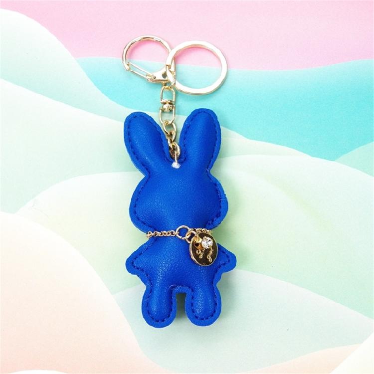 Модный Брелок-Кролик Подвеска-Кролик из Искусственной Кожи Брелок для Женщин Ручная Работа Брелок Аксессуар для Сумки