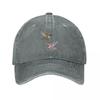 Hummingbirds set (Rufous  Ruby throated) Baseball Cap designer cap Designer Hat GentleUnisex Hat Hat Beach Hats For Unisex Womens