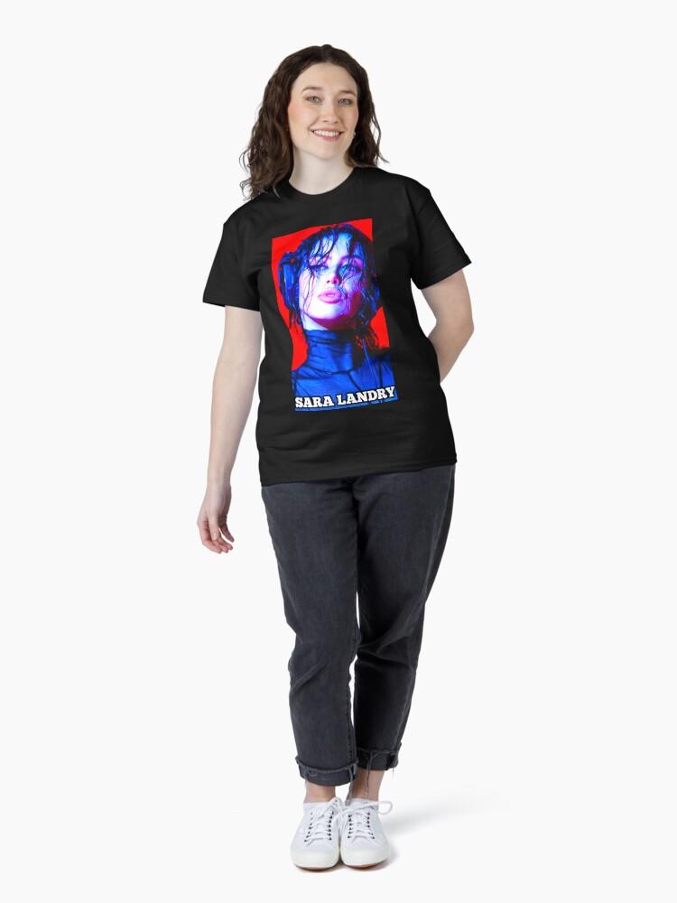 Sara Landry Sara Landry Hard Techno DJ Rave Classic T-Shirt