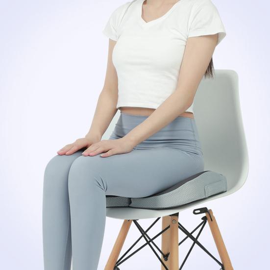 Эргономичная подушка для ягодиц, подушка для сиденья при геморрое, поддержка копчика, коррекция осанки, поддержка с эффектом памяти