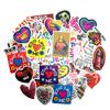50pcs Catholic God Jesus Loves Me Art Style Stickers for Mobile Phone Laptop Luggage Guitar Case Skateboard Decals Stickers