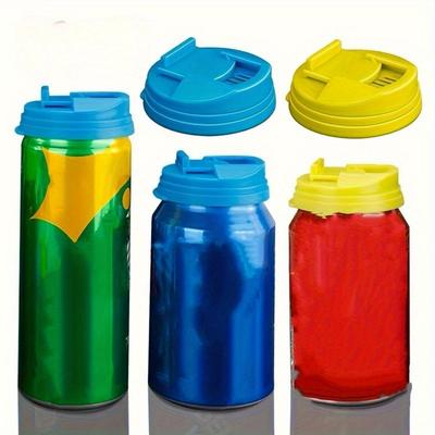 Многоразовая крышка для банки с газировкой, герметичная крышка для банок, крышки для сохранения газировки, крышка для напитка Кока-Кола, крышки для банок с газировкой, крышка на горлышко бутылки