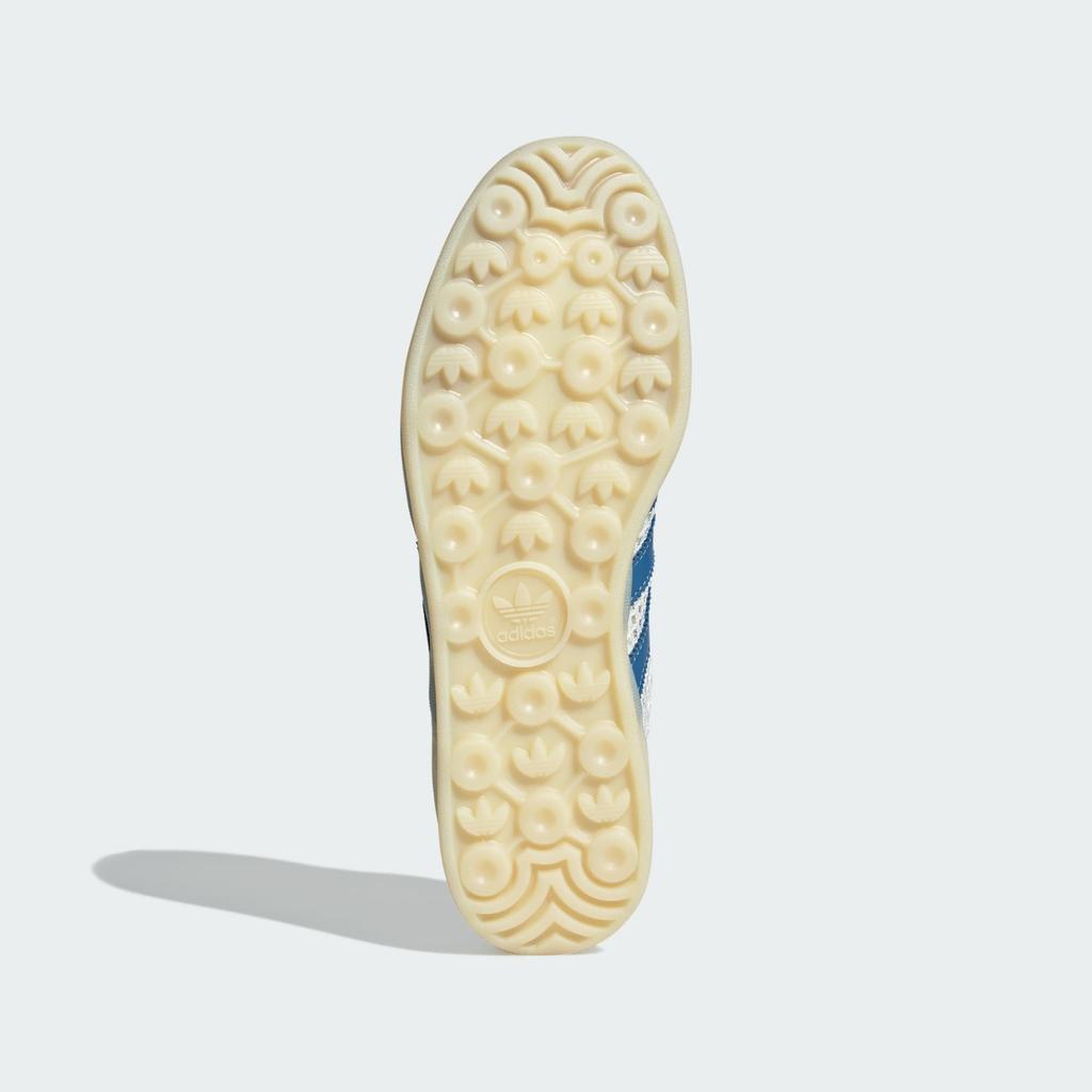 JH5419 adidas Originals Gazelle Indoor Белый с акцентами Синий Focus Теплый Ванильный (Мужской)