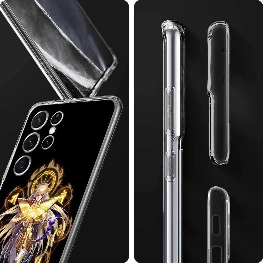 Чехол для телефона Saint Seiya Virgo Shaka для Samsung Galaxy S22 5G S20 Ultra S21 FE 5G S10E S9 S8 S10 Plus Note 20 10, мягкий прозрачный чехол