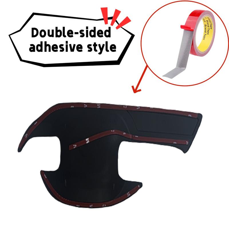 Car Upgrade Decoration Accessory Styling 2024 For ISUZU D-MAX DMAX 4X4 Door Handle Bowl Cover Trim Paste Style
