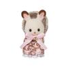 Sylvanian Families Семья Шоколадных Кроликов Набор к Годовщине Кукольный Домик Игрушка для Детей от 3 лет