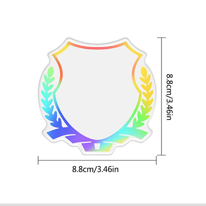 AAAXF1 For BMW Reflective Decoratin Sticker Car Window Fairing Sidebar Decal BMW M F10 F20 E83 E90 E92 E93 X1 X5 X6 F30 G03 E43 E53 E84