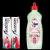 Набор: Зубная паста Sensodyne Свежая мята и Средство для мытья посуды Omo Персик и Ромашка