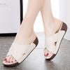 Women Summer Chunky Slippers Dressy Casual Sandals Girls Platform Height Increase Sandals Plus Size