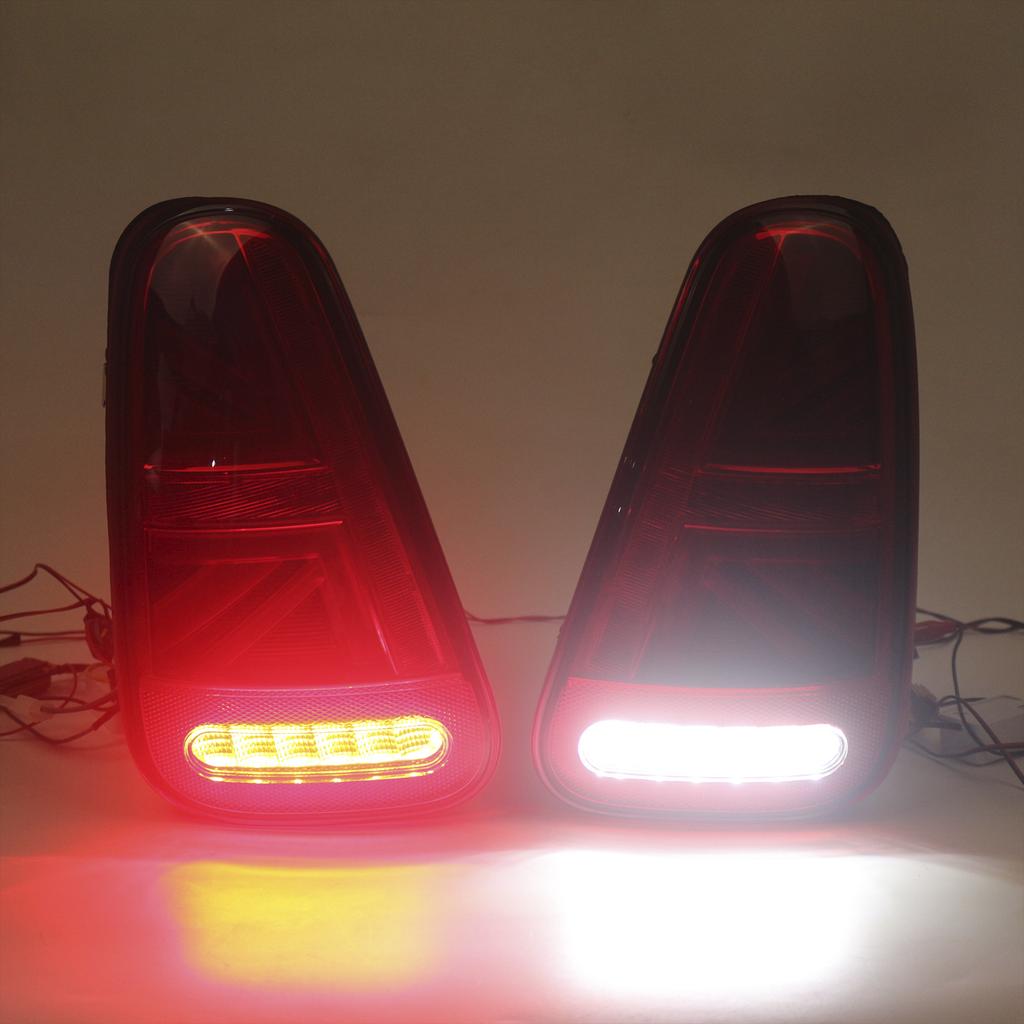 LED L&R Tail lights w/Turn Signal Lamps For BMW Mini Cooper R50 R52 R53