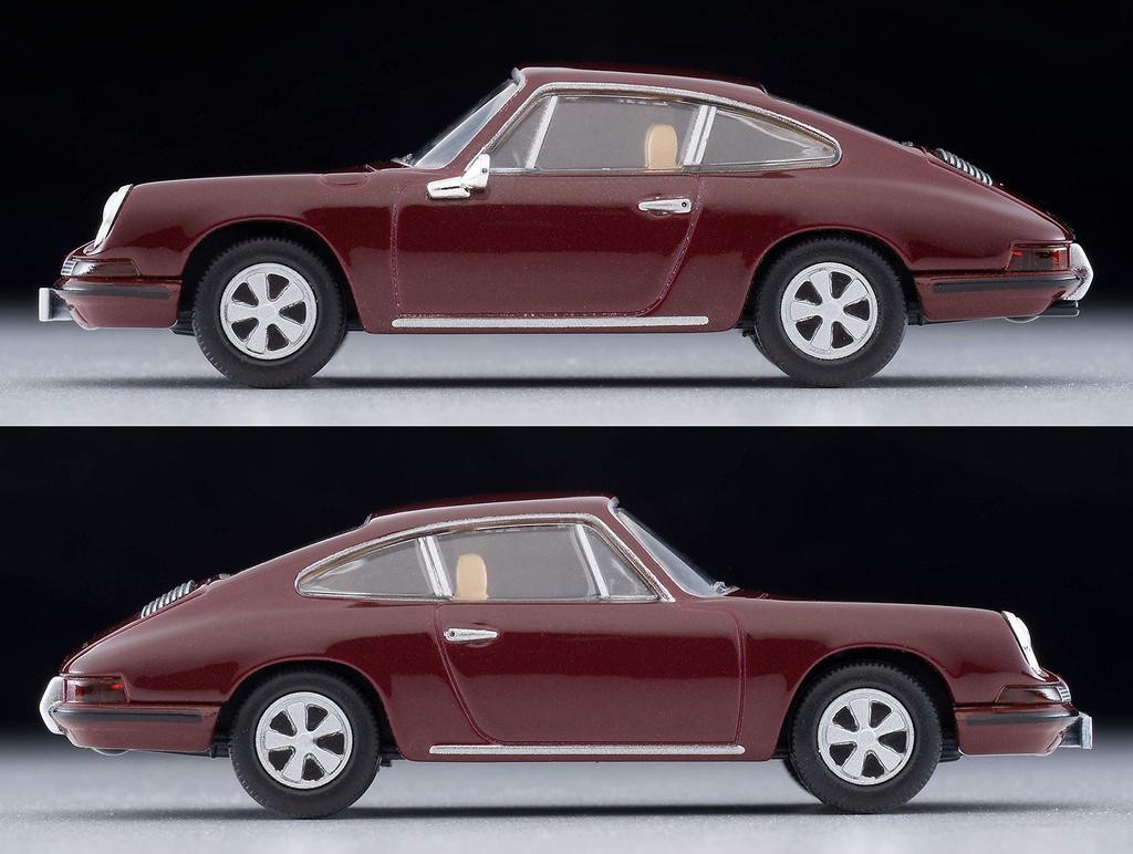 Tomica Limited Vintage Porsche 911S Maroon Завершенный продукт 312536 1/64 LV-86g
