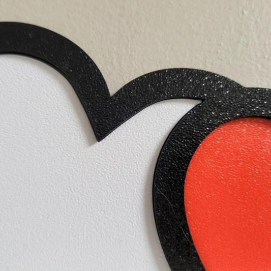 Украшение угла двери ко Дню святого Валентина, деревенская деревянная дверная рама в форме сердца