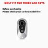 Замшевый чехол для ключа автомобиля, чехол для пульта дистанционного управления, держатель, цепочка, протектор брелока для Mercedes Benz New C260L E300L S400L EQE GLC CLE C E S-класса