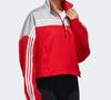 adidas Куртки Женские Красный Серый Многоцветный Воротник-стойка Умеренный Другое GJ9021