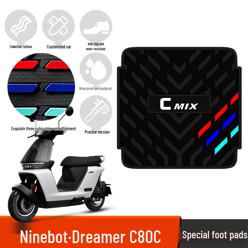 Противоскользящие резиновые накладки для ног для Ninebot серии C - Подходят для моделей C80C/C85C