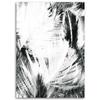 Canvas print, Black and white abstraction