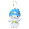 Sanrio Little Twin Stars Kiki Lala Mascot MC Collection Mini Plush Ball Chain 90s Retro Kiki Nakaji
