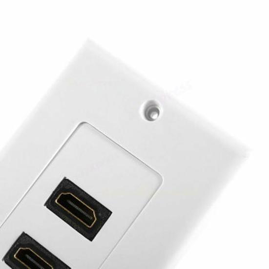 DOONJIEY Двойной порт Clarity 1080P HDMI-совместимый Полный Высокий Настенная Панель Лицевая Панель Разъем