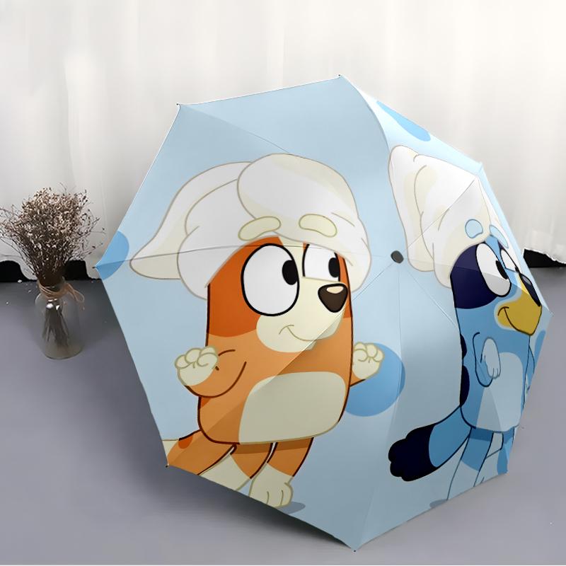 1pc B-blucy Umbrella, Sun Protection, And UV Shielding. It Has Eight Sturdy Ribs for Outdoor Use And Perfect As a Holiday Gift