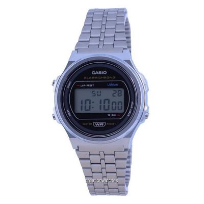 A171 Vintage Stainless Steel Resin Digital A171WE-1A A171WE-1 Часы унисекс