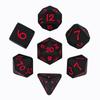 Cusdie Силиконовые кубики DND Разноцветные 7 шт. D4~D20 Мягкий Эластичный Набор многогранных кубиков для D&D Ролевой игры Настольные игры