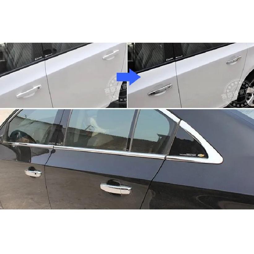 for Peugeot 307 307sw 307cc Accessories Chrome Trim Chromium Styling Door Handles Cover Sticker Exterior Decoration Car Styling