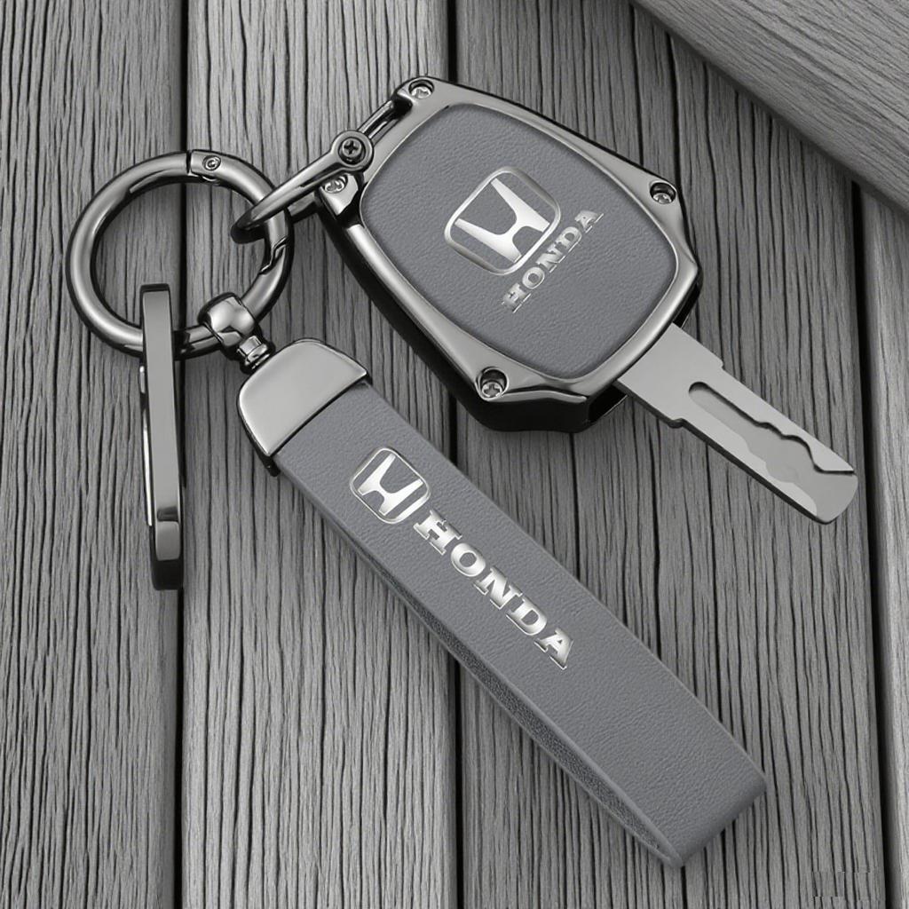 ABO2 Car Key Case Cover Holder Shell Keyring Auto Styling Accessories For HONDA Accord CRV Pilot Civic 2003 2007 2008 2009 2010 2011