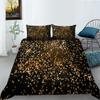 Sequin Series Quilt Cover Pillowcase Three-Piece Set Polyester Digital Printing
