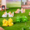 Micro-landscape Cute and Face-friendly Little Animals Baby House Decorations and AccessoriesMini Desktop Car Ornaments