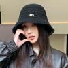 Folded Lace Thickened Fisherman Hat Autumn and Winter Casual Big Head Surround Windproof Hat Korean Versatile Warm Hat New