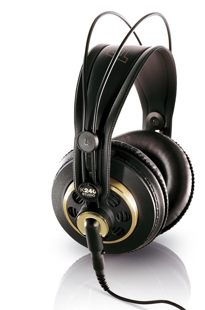 AKG Wired Headphones Studio Monitor K240S Black Semi-Open []