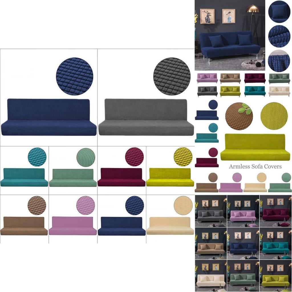 Мягкий и прочный эластичный чехол для дивана идеально подходит для полных раскладных бескаркасных футонов