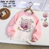 Girls' 2025 Sequin Color-Changing Cartoon Sweatshirt - Long-Sleeve Spring & Autumn Fashion Top