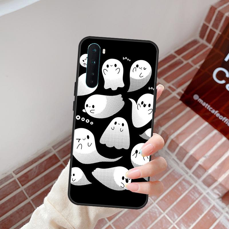 Halloween Spooky Ghost Case For OnePlus 15 13 12 11 13T 13R 12R 10R 10T 8T OnePlus Nord 5 CE 3 4 Lite N20 N30 Cover