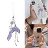 Lovely Mermaids Phone Charm Pendant Sturdy Resin Phone Strap for Easy To Use Fashionable Bag Accessory Decoration